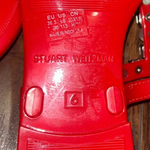 Stuart Weitzman Embellished Sandals - Picture 10 of 12